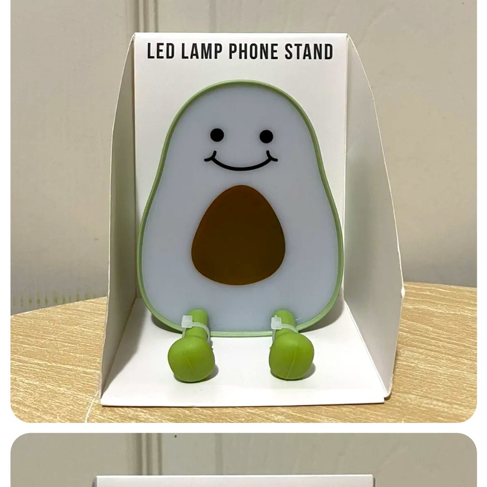 led avocado phone stand